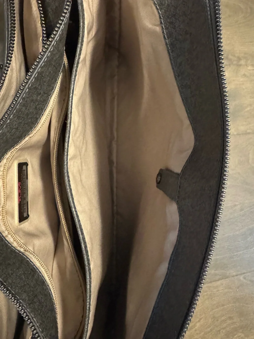 Tumi Nita Commuter Briefcase, Earl Grey
